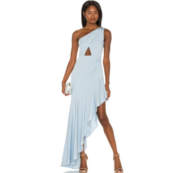 NBD Lori Gown in Baby Blue NWT Size Small - Picture 1 of 3